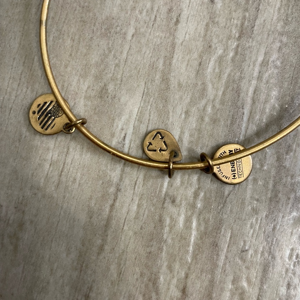 Alex and Ani Deathly Hallows Bracelet - Picture 3 of 6